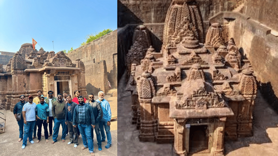 Indore News Rides of Riders Group Bike Trip to Dharmarajeshwar and Dhamnar Buddhist Caves