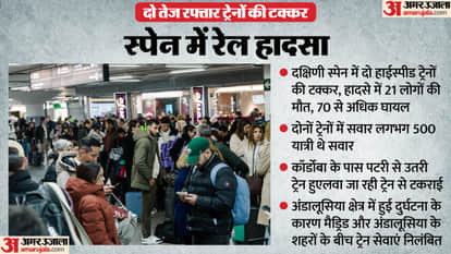 high-speed train derailed in southern Spain Many people killed and injured