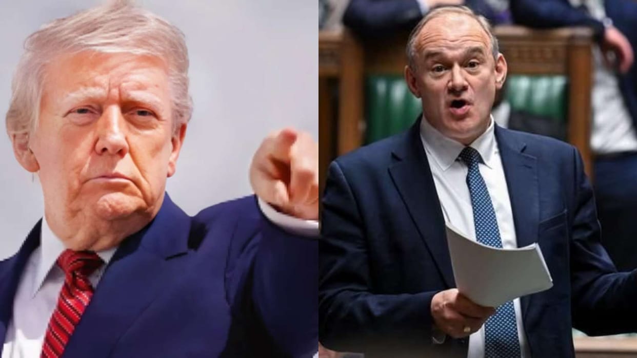 UK’s Ed Davey slams Trump , accusing him of acting like an international gangster Over Greenland Bullying