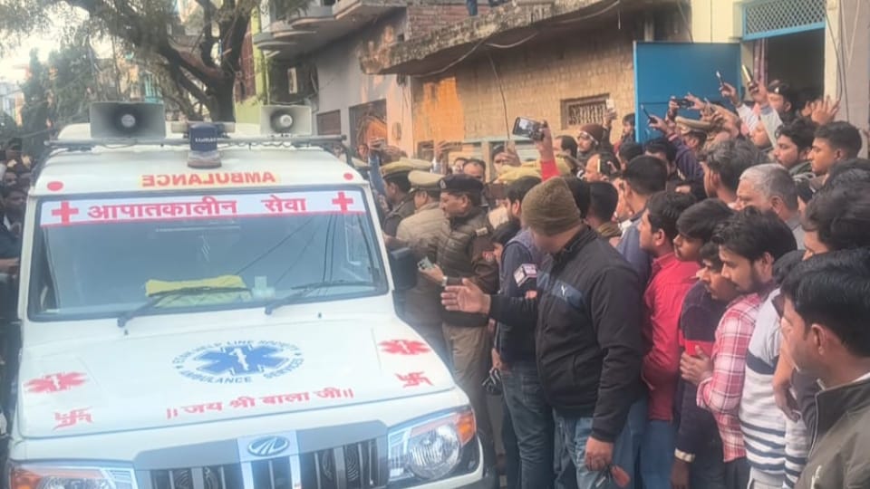 Etah Mass Murder Search dog kept stopping at same spot repeatedly