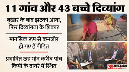 Ghaziapur News After Fever, 43 Children and Youths Become Disabled Details news in Hindi
