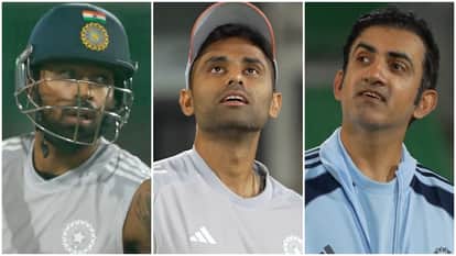 IND vs NZ T20 Series: Big-Hitting Challenge in Nets; Hardik Pandya Shivam Dube Suryakumar Yadav Ishan Kishan