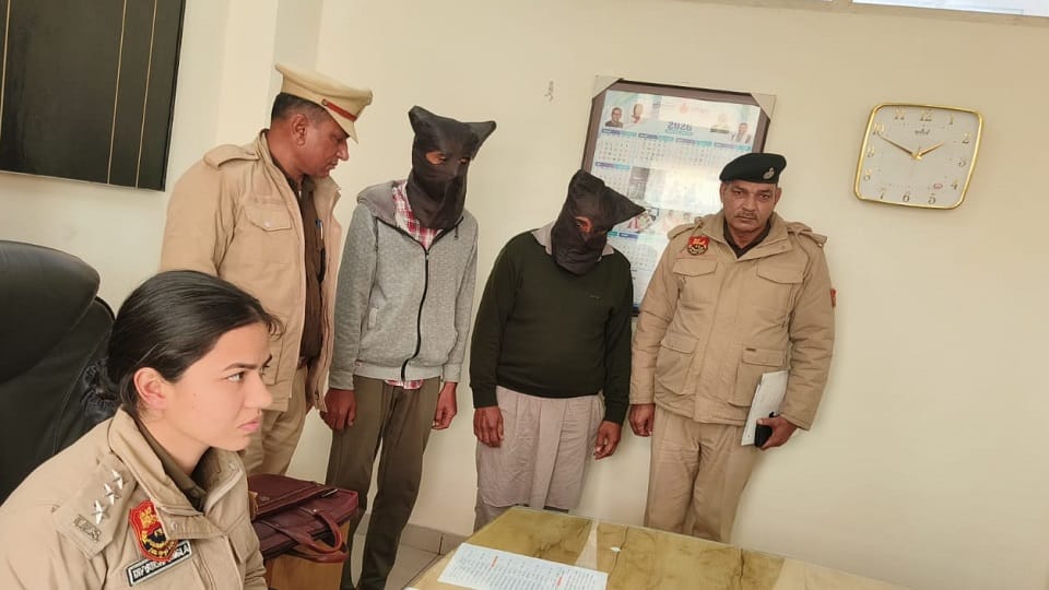 हत्या मामले में गिरफ्तार दोनों आरोपी