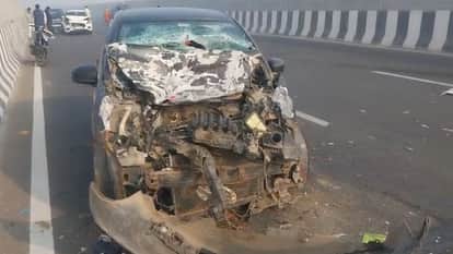 Baghpat: Accident on Delhi Akshardham Access Controlled Road, Over a Dozen Vehicles Collide Due to Dense Fog