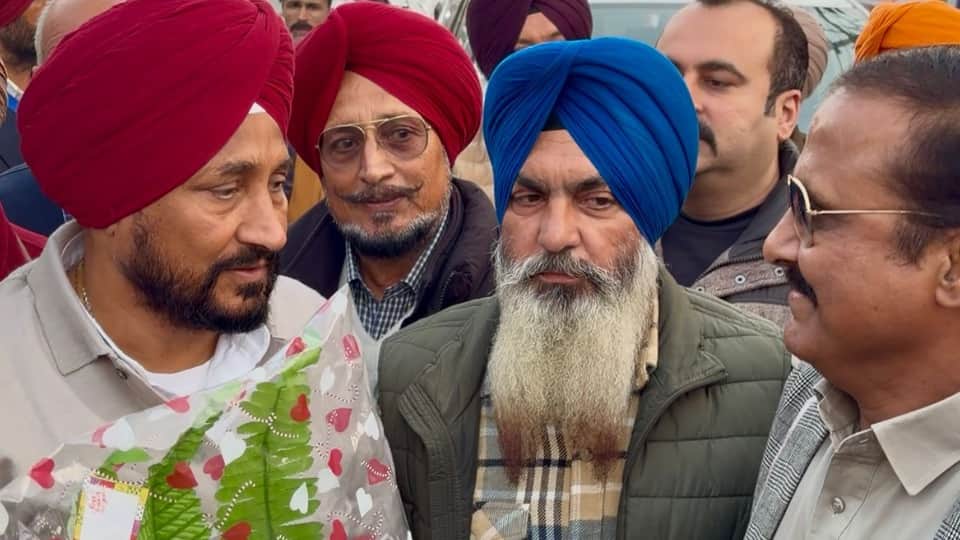 जगरांव में पूर्व सीएम चन्नी।