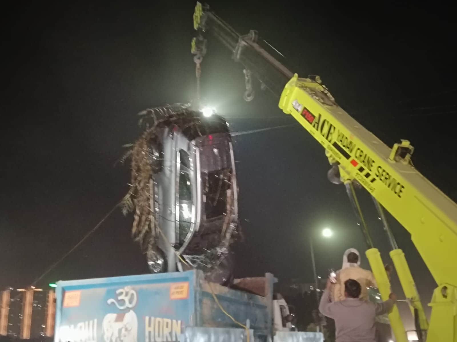 Noida engineer death Yuvraj car pulled out of water