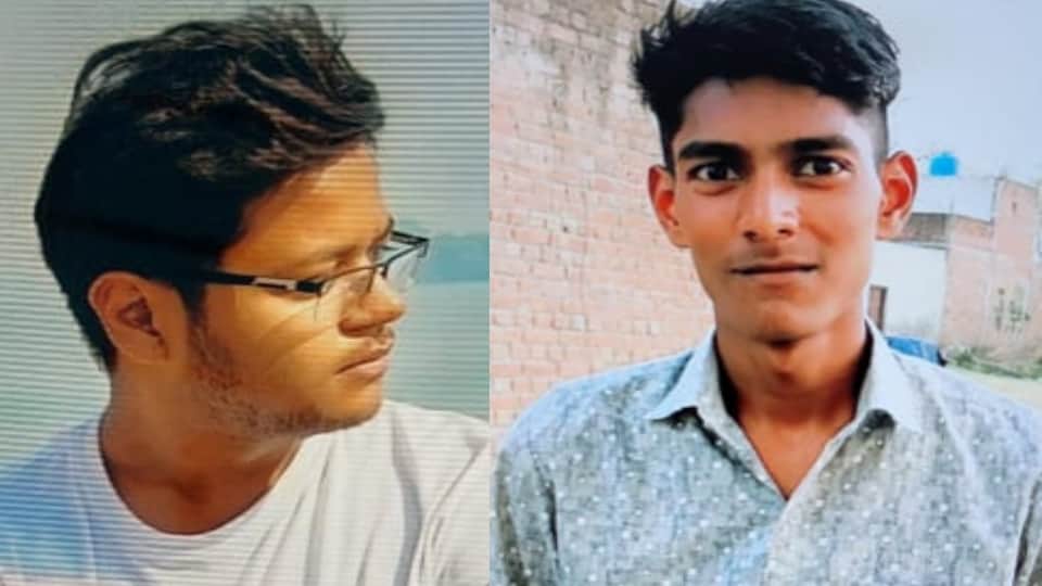 कार्तिक और लक्षित की फाइल फोटो।