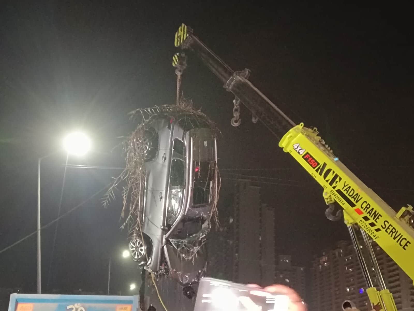 Noida engineer death Yuvraj car pulled out of water