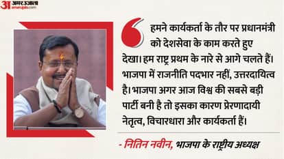 New BJP National Prez Nitin Nabin First Speech after becoming 12th Party Chief said grateful to high command