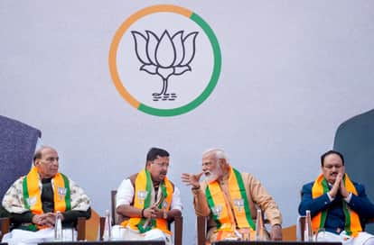 From stage to street, youth dominate BJP's national president's coronation