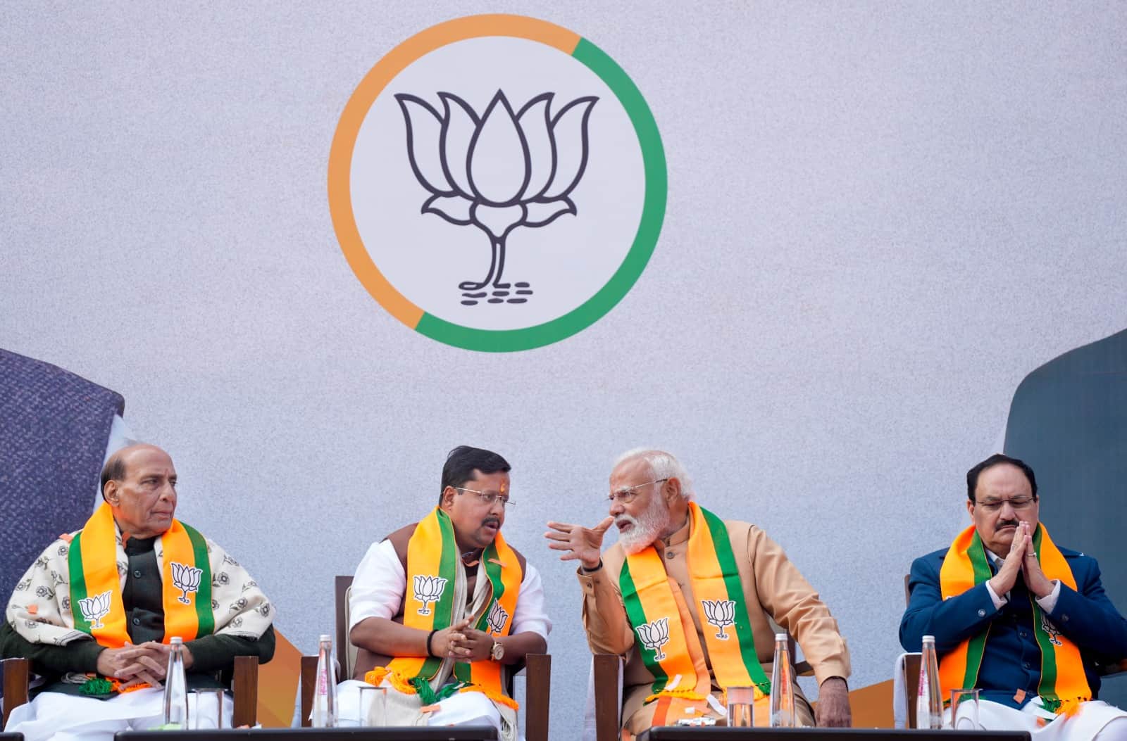 Nitin Nabin elected national president of bjp Photos