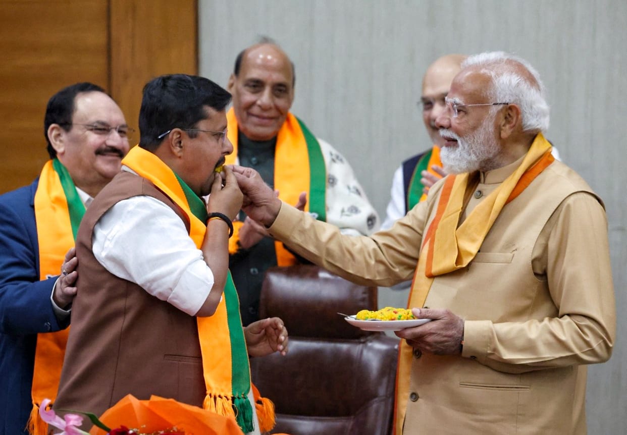 Some BJP leaders are not happy with Nitin Nabin becoming the president.