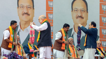 Nitin Nabin elected national president of bjp Photos