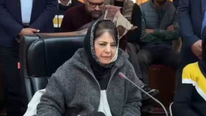 PDP sole agenda is restoration of peace in J&K through dialogue, development said Mehbooba Mufti