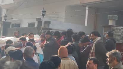 Chaos at BJP Leaders Home as Son Body Reaches Residence, Wife and Mother Break Down