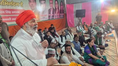 Moradabad: Village heads and farmers should unite to strengthen the organization: Rakesh Tikait