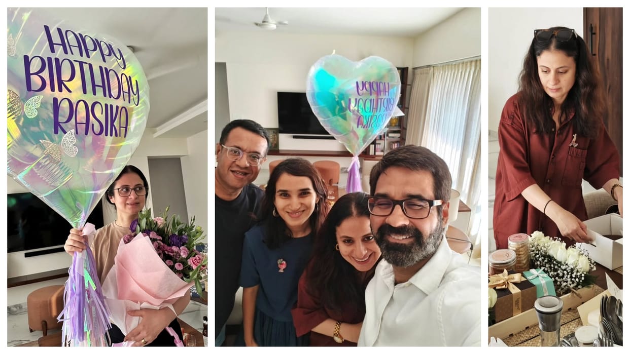 mirzapur fame rasika dugal celebrates her birthday share pics celebs reaction goes viral