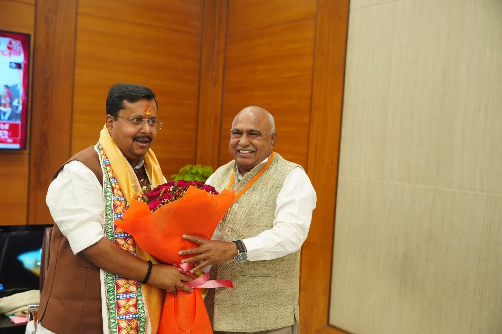 MP News: BJP celebrates as Nitin Naveen becomes national president; CM Dr. Yadav and state president extend co