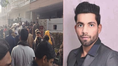 BJP State vice President Pankaj singh Consoles Family of Deceased Ankit Tyagi; Funeral Held Yesterday