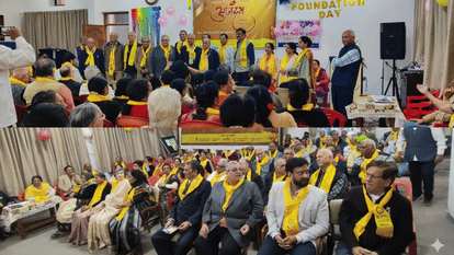 Indore News Anandam Senior Citizen Center celebrates 13th Foundation Day