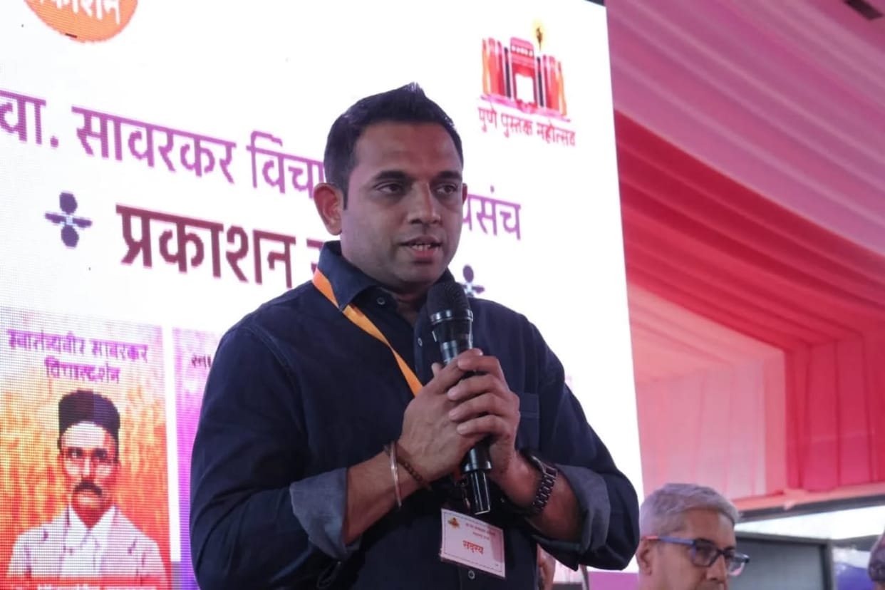 Indore: Savarkar's grandson Satyaki said - there was a lack in understanding Veer Savarkar.
