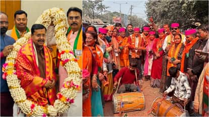 Darbhanga News: Sanjay Saraogi says Nitin Nabin increased respect of entire state, workers played drums