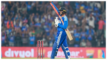 IND VS NZ: Abhishek sharma hits half century in nagpur t20i against newzealand know