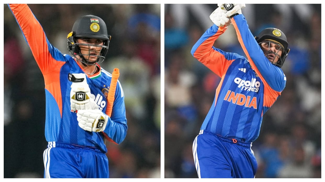 IND VS NZ: Abhishek sharma hits half century in nagpur t20i against newzealand know