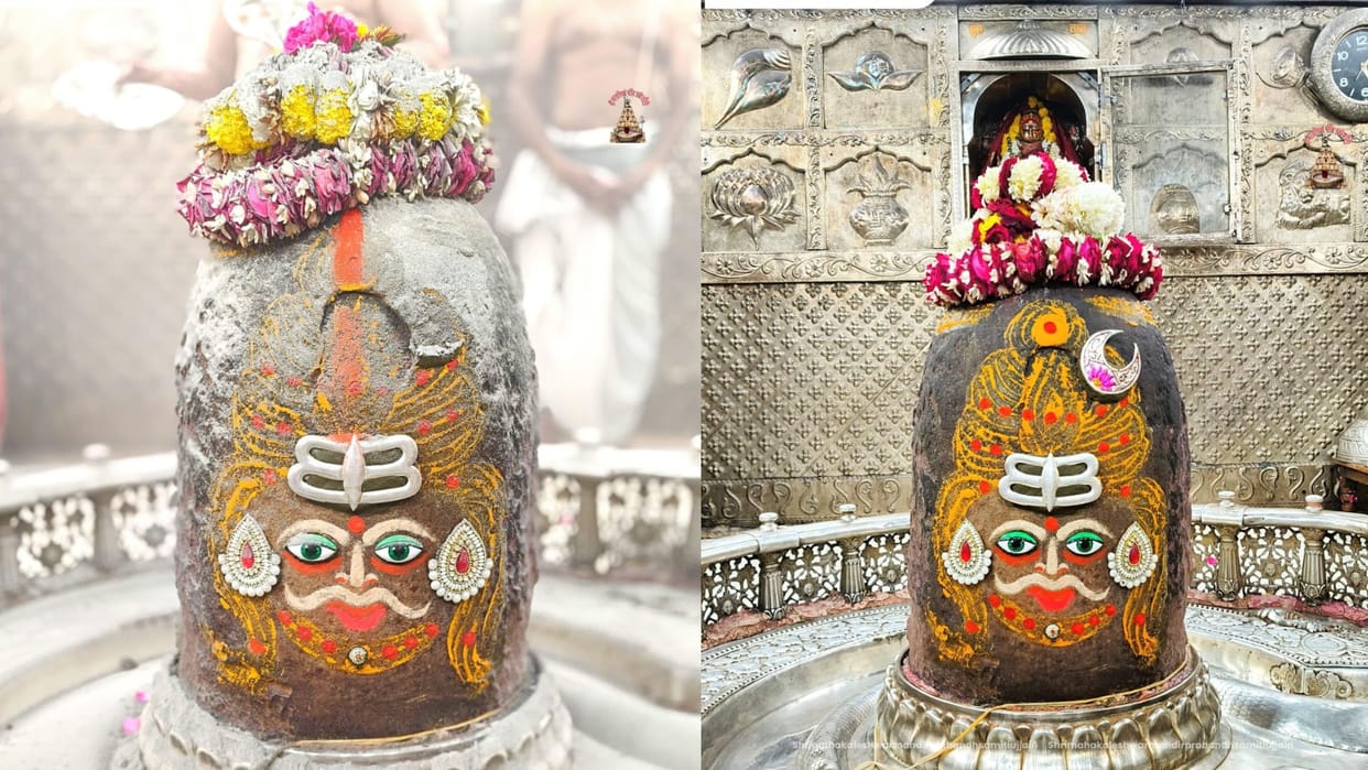 Ujjain: On Magh Shukla Tritiya Ujjain resonated with the chants of Jai Shri Mahakal during the Bhasma Aarti