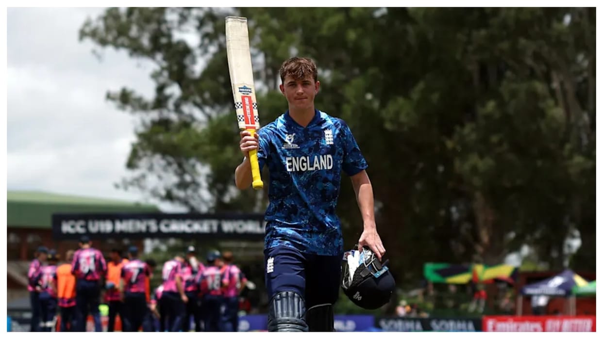 Ben Mayes creates history for England at U19 World Cup know details