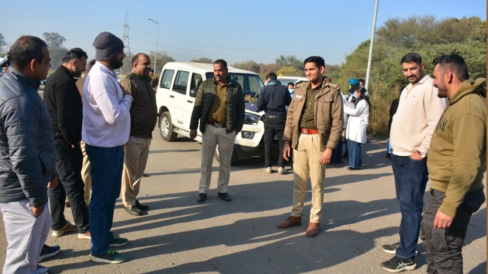 Encounter in Chandigarh Firing chandigarh Police all update