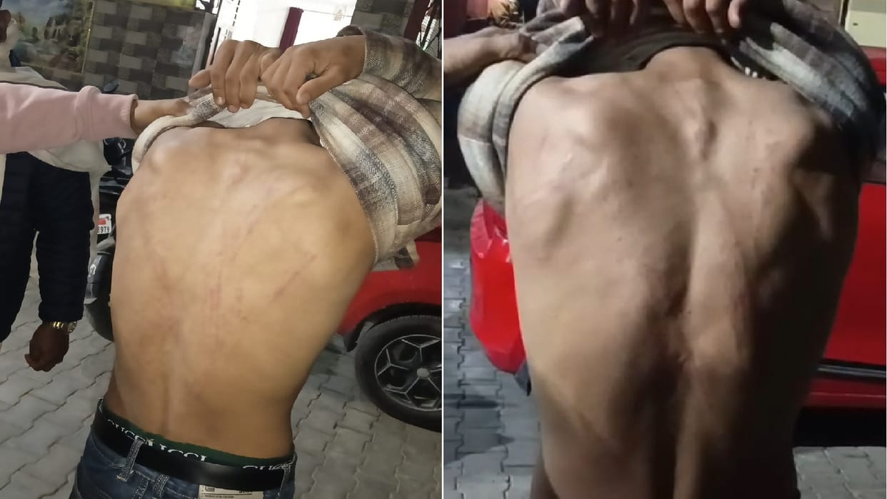 12th student returning from school was brutally beaten up in Hapur