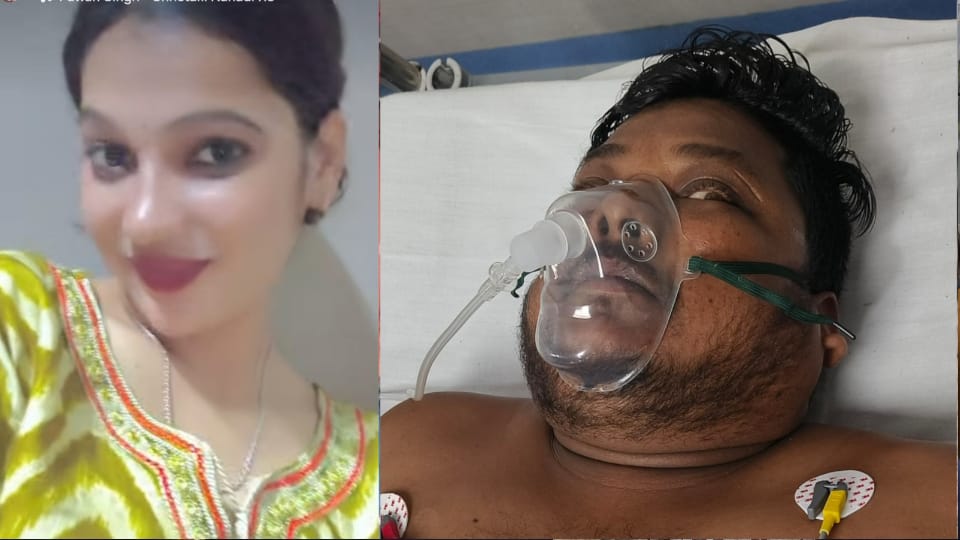 young woman shot a man at a model shop In Gorakhpur