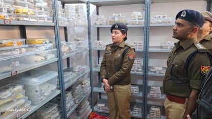 first e-warehouse of Bareilly district has been established at Mirganj police station