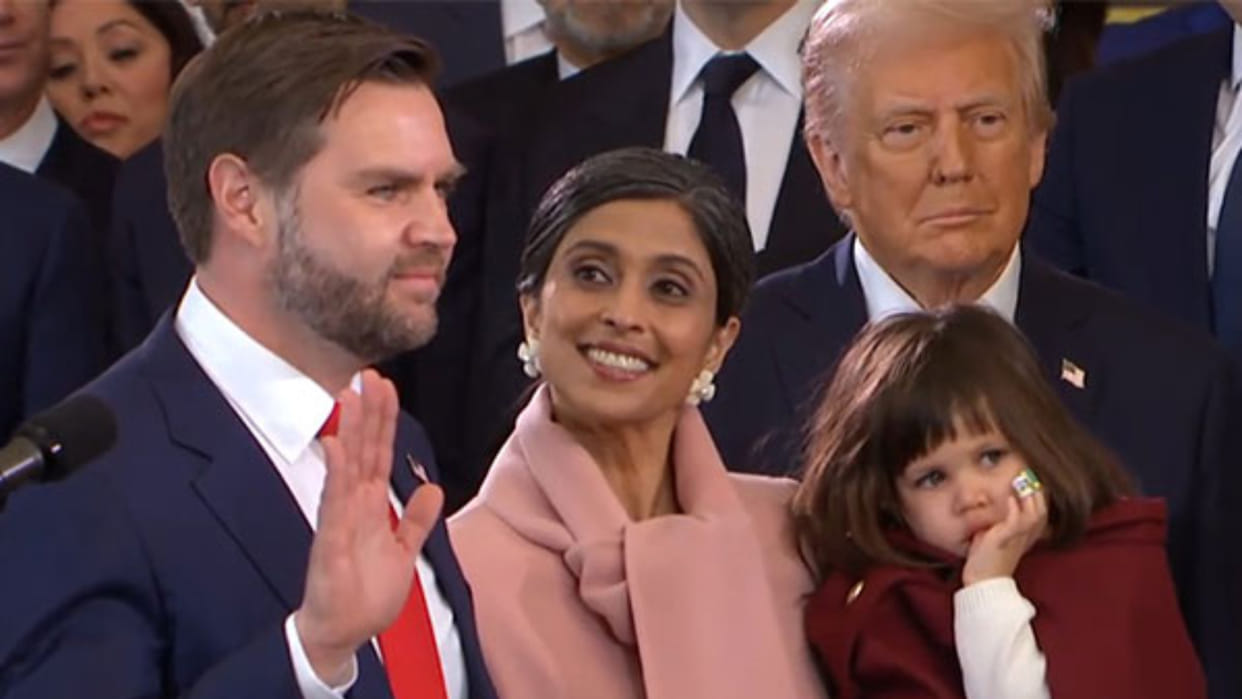 US Vice President JD Vance wife Usha Vance say they are expecting their fourth child late July
