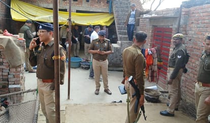 Farrukhabad Drunk husband murders wife Crime due to suspicion of extramarital affair husband in custody