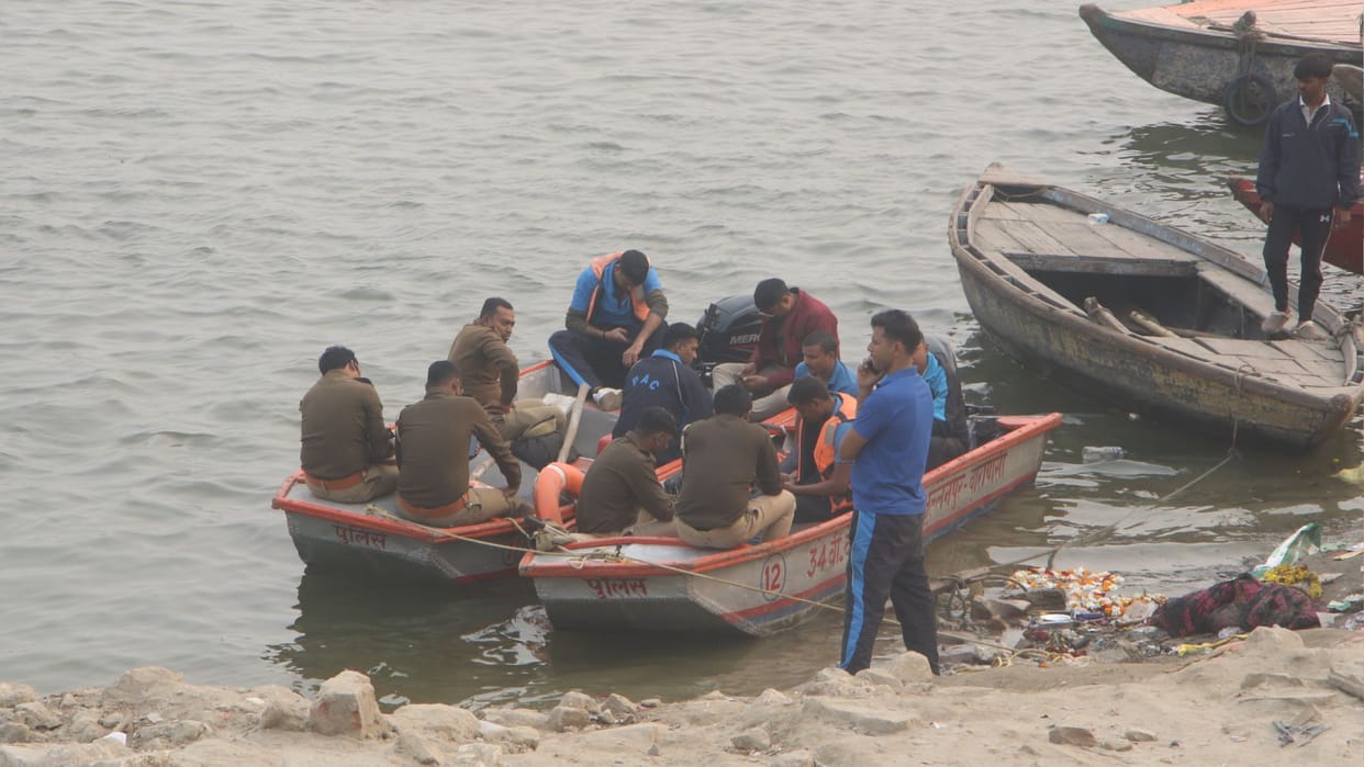 Pal community 18 people released LIU keeping close watch on political parties at Manikarnika Ghat