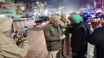 Firing in Jalandhar Men on scooter opened fire on property dealer car