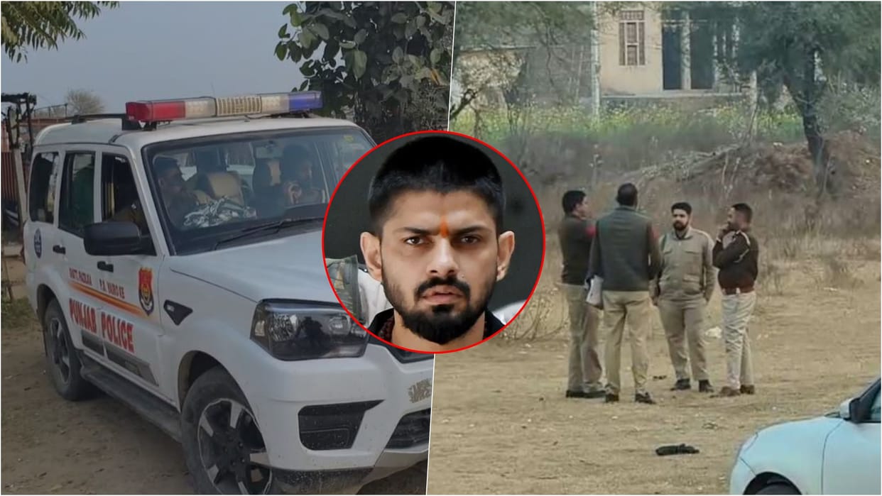 Kotputli-Behror: Crackdown on Lawrence Bishnoi gang, Punjab Police conducts major operation, raids in Bansur