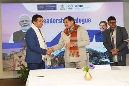 In Davos, the Chief Minister held bilateral meetings with the Maldives and NVIDIA, discussing cooperation in v