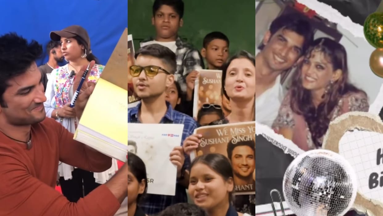 Producer Pragya Kapoor And Shweta Singh Kirti With Fans Celebrate Sushant Singh Rajput Birth Anniversary
