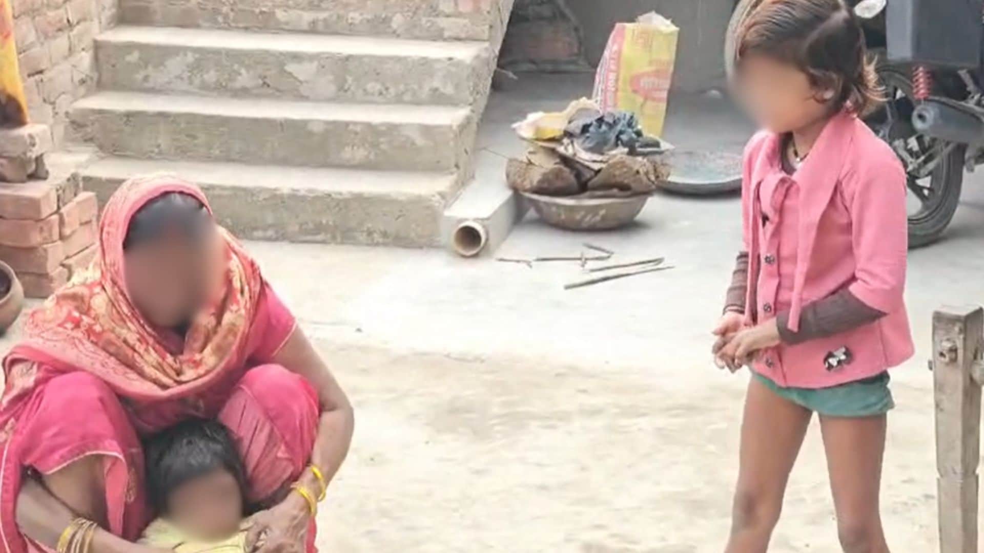 Ghazipur News of mother crying as she recounted ordeal of her disabled son who had fever