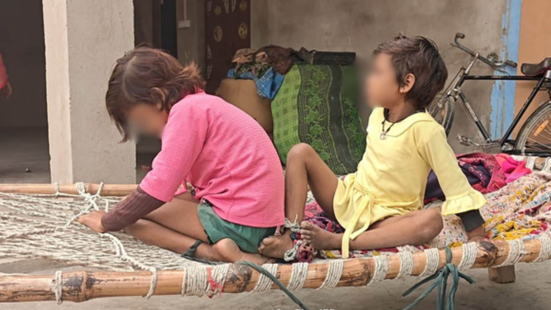 Ghazipur News of mother crying as she recounted ordeal of her disabled son who had fever