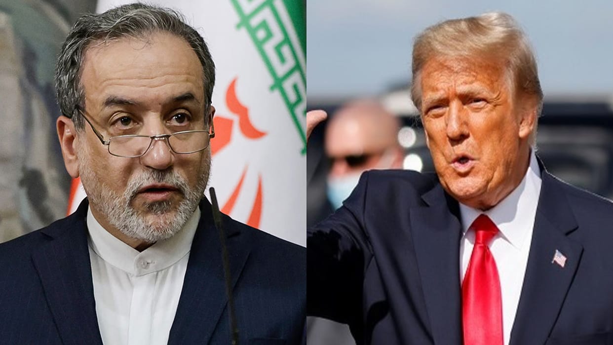 Iran foreign minister Abbas Araghchi direct threat to US over American aircraft carrier move to Middle East