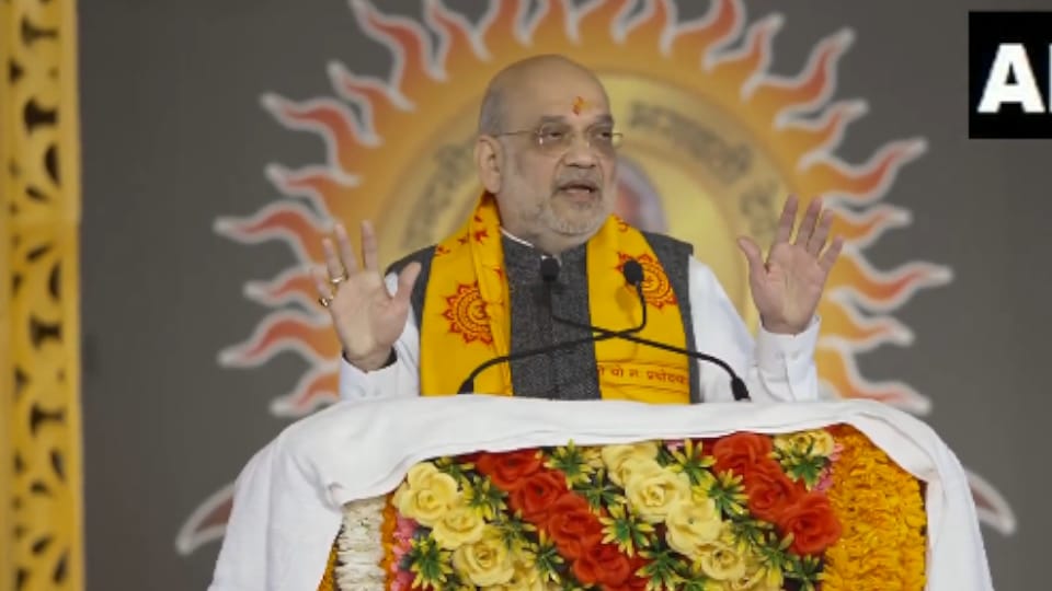 Amit Shah Haridwar Visit participates in three programs darshan of eternal flame at Gayatri Tirtha Uttarakhand