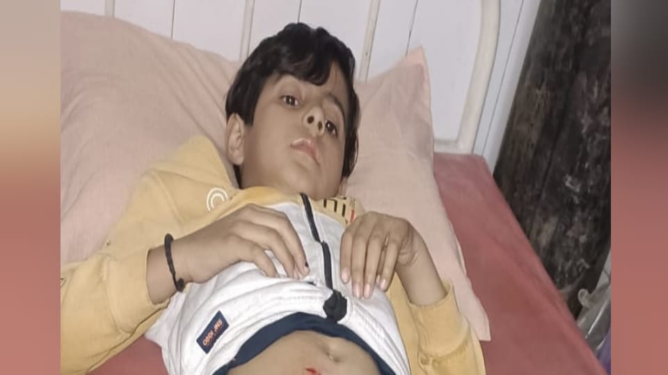 Baghpat: Stone pelting and firing in Baraut, Class 2 student shot in stomach, accused ran away