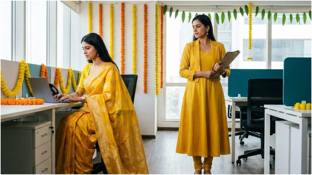 How to Dress for Basant Panchami at Office Check Stylish Outfit Ideas
