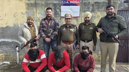Operation Prahar Three members of Bambiha gang arrested in Moga encounter in Amritsar