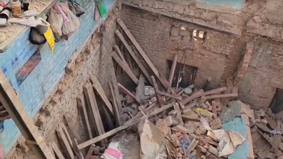 One person died due to house collapse