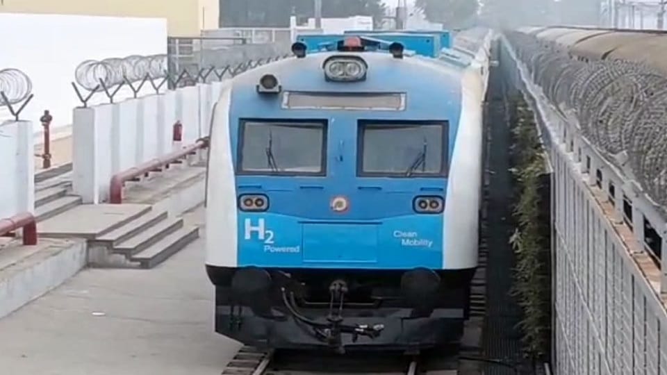 Technical trial of hydrogen engine successful, train expected to run on tracks in Jind after December 12